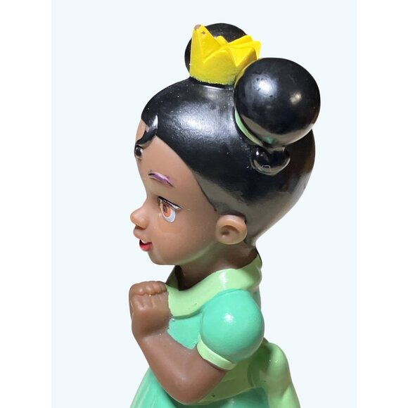 Princess Tiana Small Soft Vinyl Squeak Toy Disney Character Figurine 5.5" Tall - Picture 7 of 10